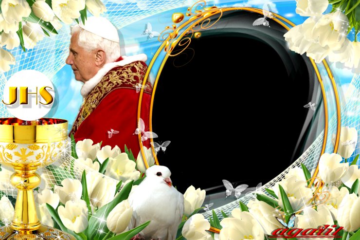 Ramki z Papieżem Benedyktem XVI - Benedykt XVI.png