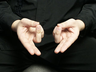  MUDRY - energetyczne układy dłoni - Pran mudra..jpg