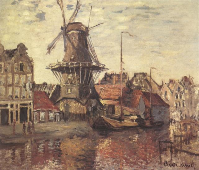 Obrazy - 133. The Windmill on the Onbekende Gracht 1874.jpg