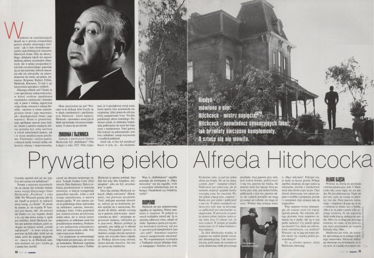 Gwiazdy filmu, TV, muzyki i sportu, skany - Alfred Hitchcock. Film nr 2, II 1999 1.jpg