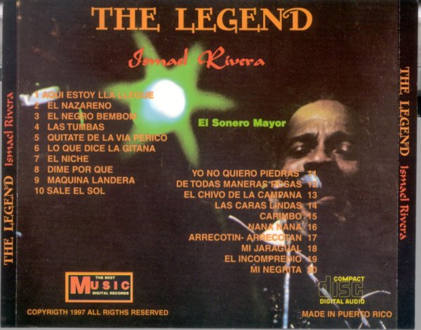 Ismael Rivera - The Legend Vol 1 1997 - Ismael Rivera - The legend B.jpg