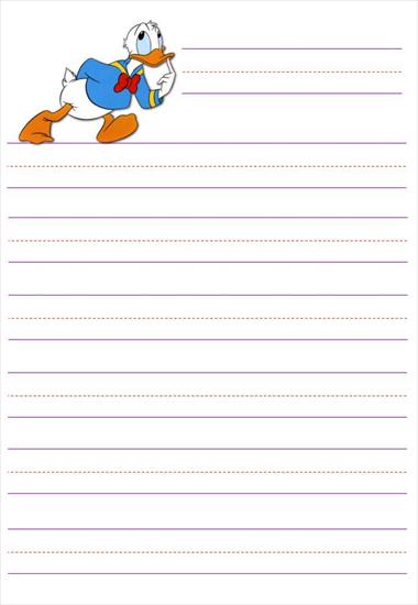 Kartki w linie - Donald-Duck-Pacing-Kid-Stationary.jpg