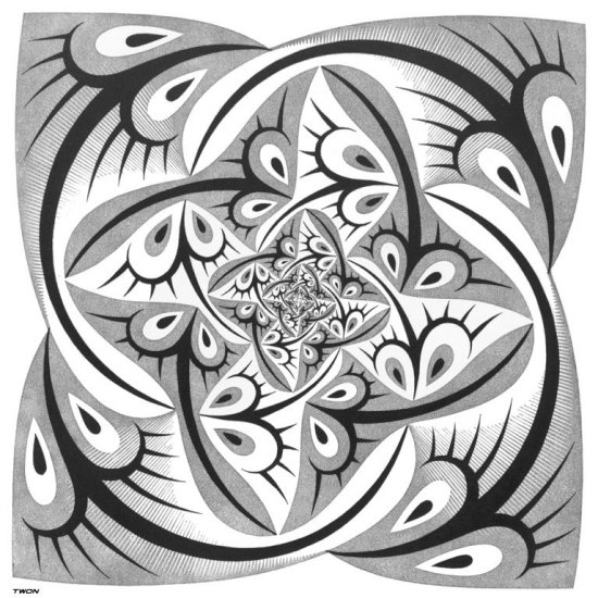 Escher - escher92_twon_path-of-life-II.jpg