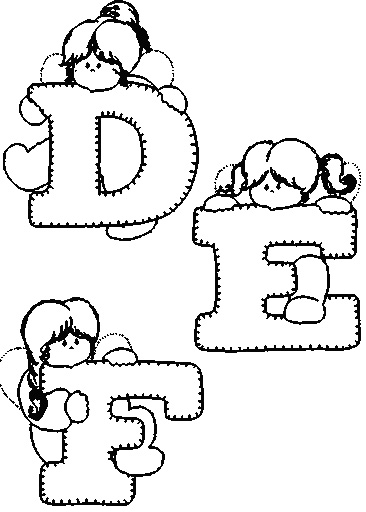 alfabet do kolorowania - ABC Anjos2 1.jpg