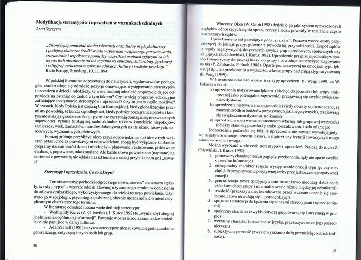 Gajewska, Szczęsna, Rewińska - Wychowanie do tolerancji część I teoretyczna - 30-31.jpg