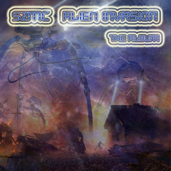SZMC - Alien Invasion The Album 2012 - SZMC - Alien Invasion The Album front.jpg