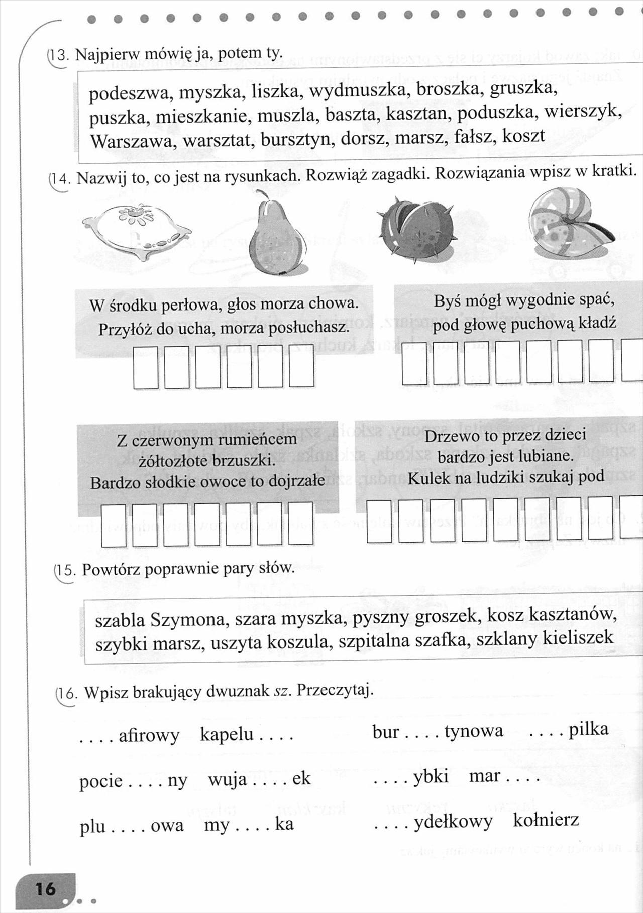 Będę mówić SZ - Ż - 14będę mówić sz-ż.jpg