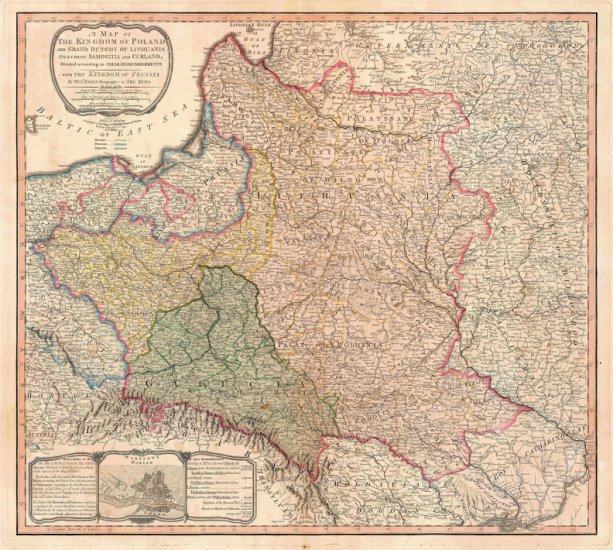 Mapy Polski z różnych okresów - 1799_Faden_Kingdom_of_Poland_Lithuania_COMP.jpg