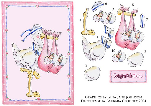 kartki do wydruku - Baby Stork twin girls NUMBERED.jpg