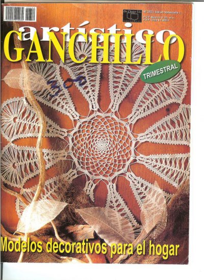 Szydełko - czasopisma - Wenezuela - Ganchillo Artistico Nr 352.jpg