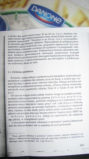 Prawo Ochrony środowiska - Jacek Machowski Ochrona środowiska prawo i zrównoważony rozwój str.205.JPG