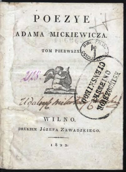 Mickiewicz Adam - Mickiewicz Adam - Poezye 01.jpg