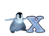 Alfabet z Pingwinkiem - 003 - X.gif