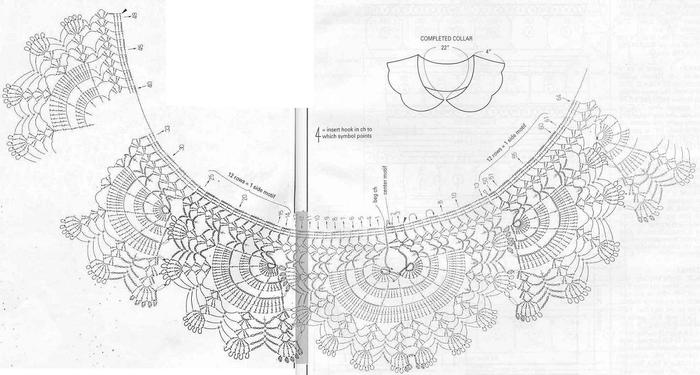 kołnierzyki - koronkowe kolnierzyki na szydelku 50.jpg