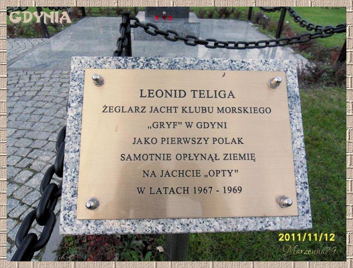 Gdynia moje miasto - Pomnik Leonid Teliga3.jpg