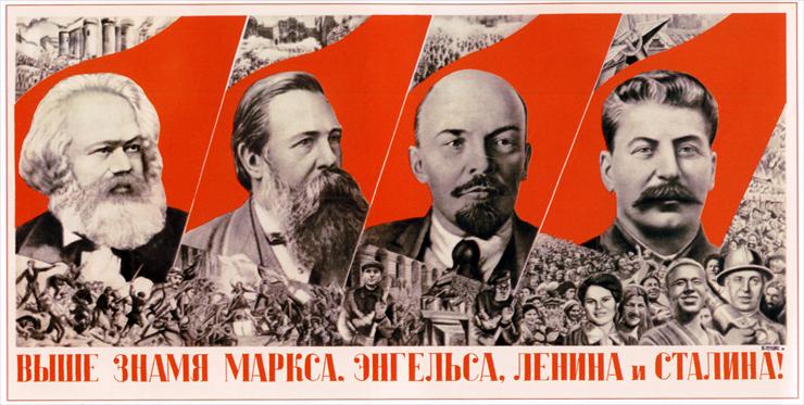 Plakat radziecki 1932-41 - Vishe znamya 1936 Klucis.jpg