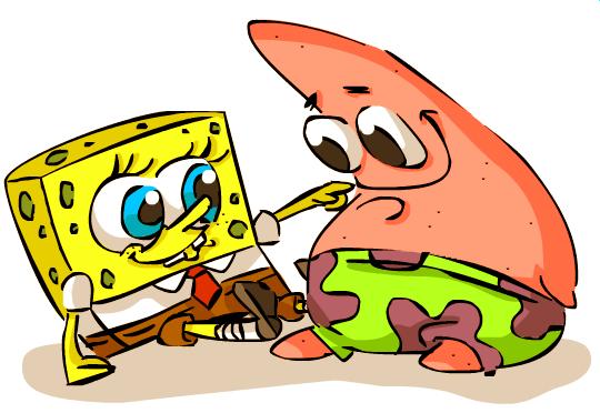 Bob gąbki  Cie - spongebob i patrick_baby.jpg